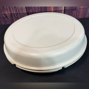 vintage Tupperware Divided Serving Center Tray.